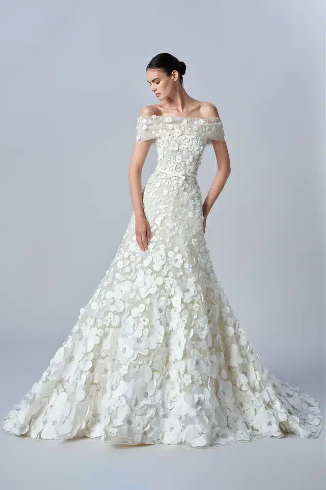 Elie Saab Look 15 Wedding Dress