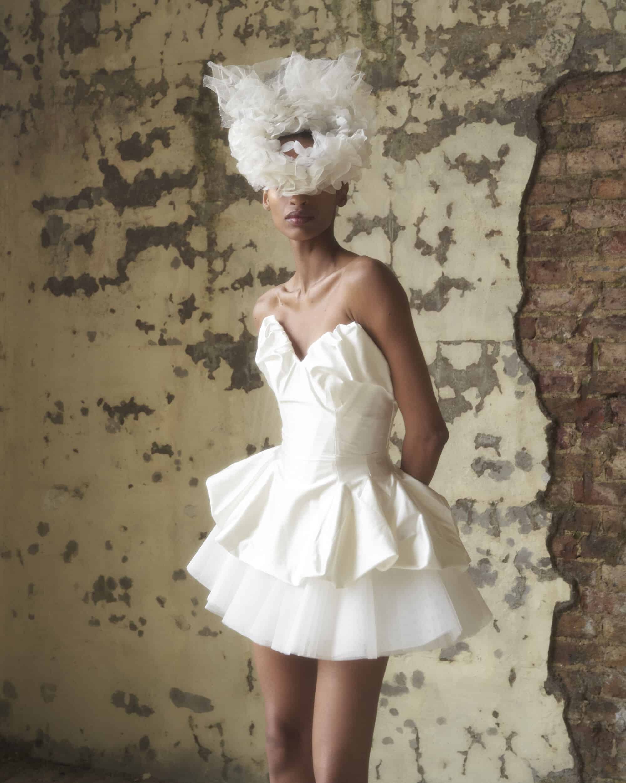 Raven Corset with Mini Joe Petticoat