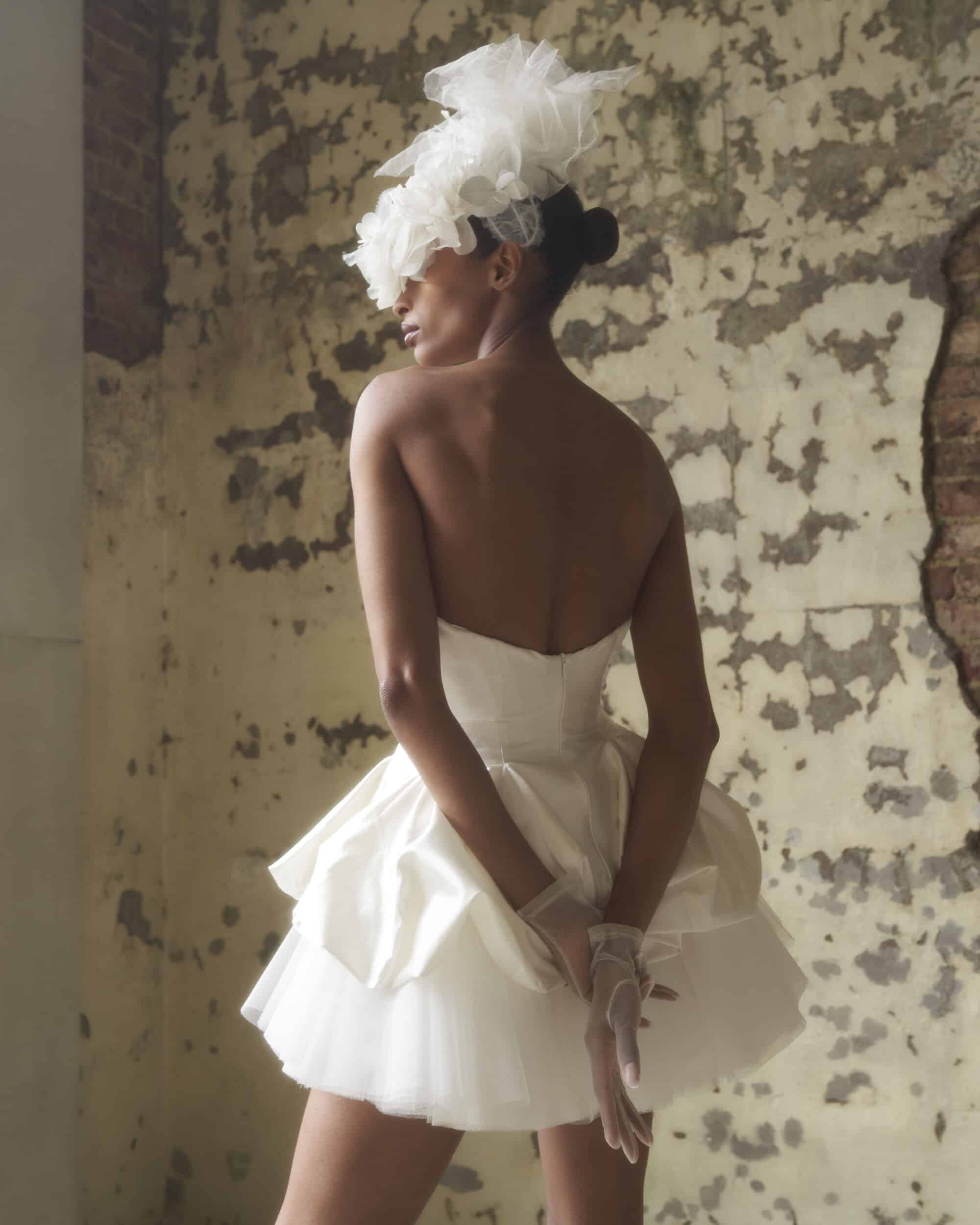 Raven Corset with Mini Joe Petticoat