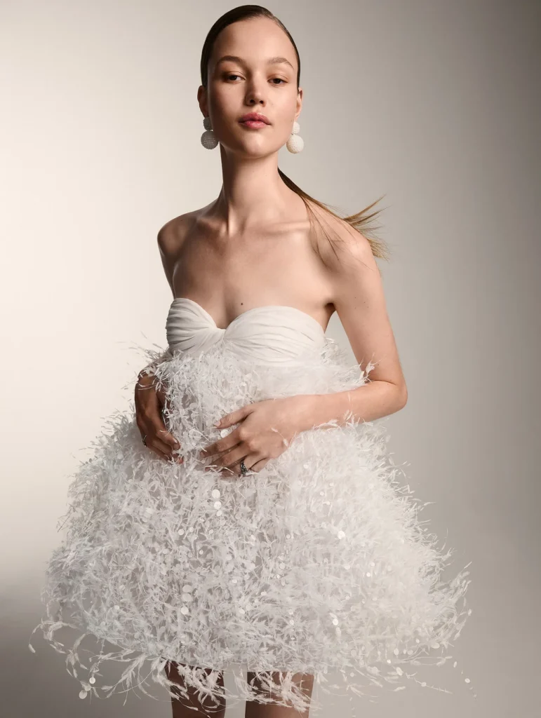 Oscar de la Renta Look 13 Wedding Dress