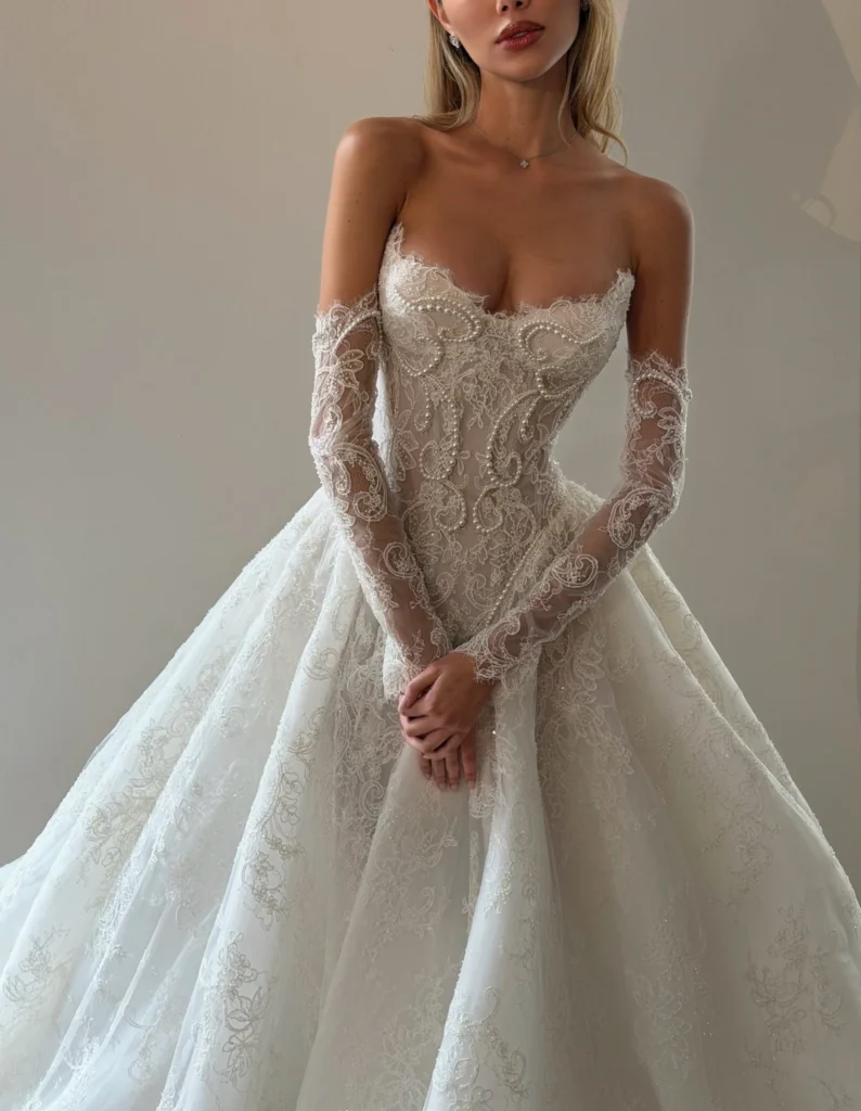 Pallas Couture Bridgette Wedding Dress