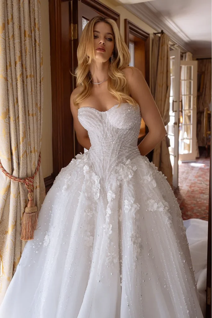 Pallas Couture Pierette Wedding Dress