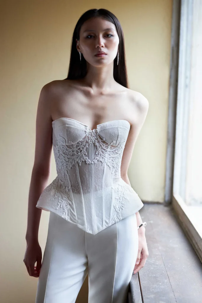 Costarellos Look 3 Wedding Dress