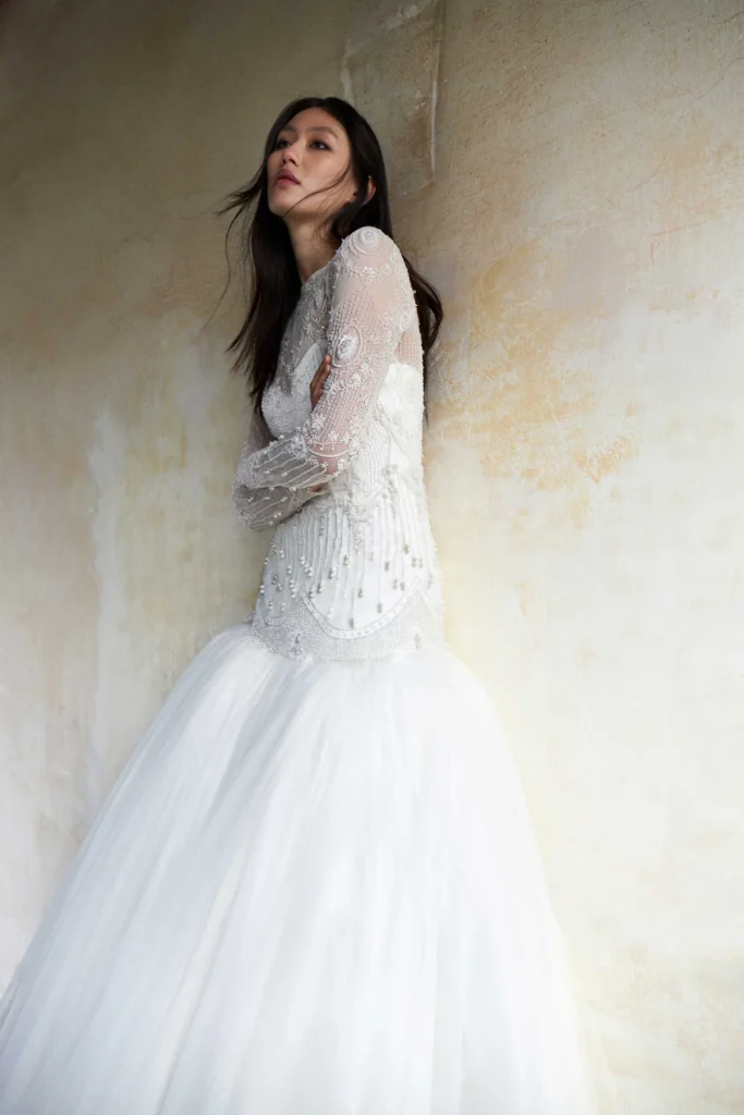 Costarellos Look 4 Wedding Dress