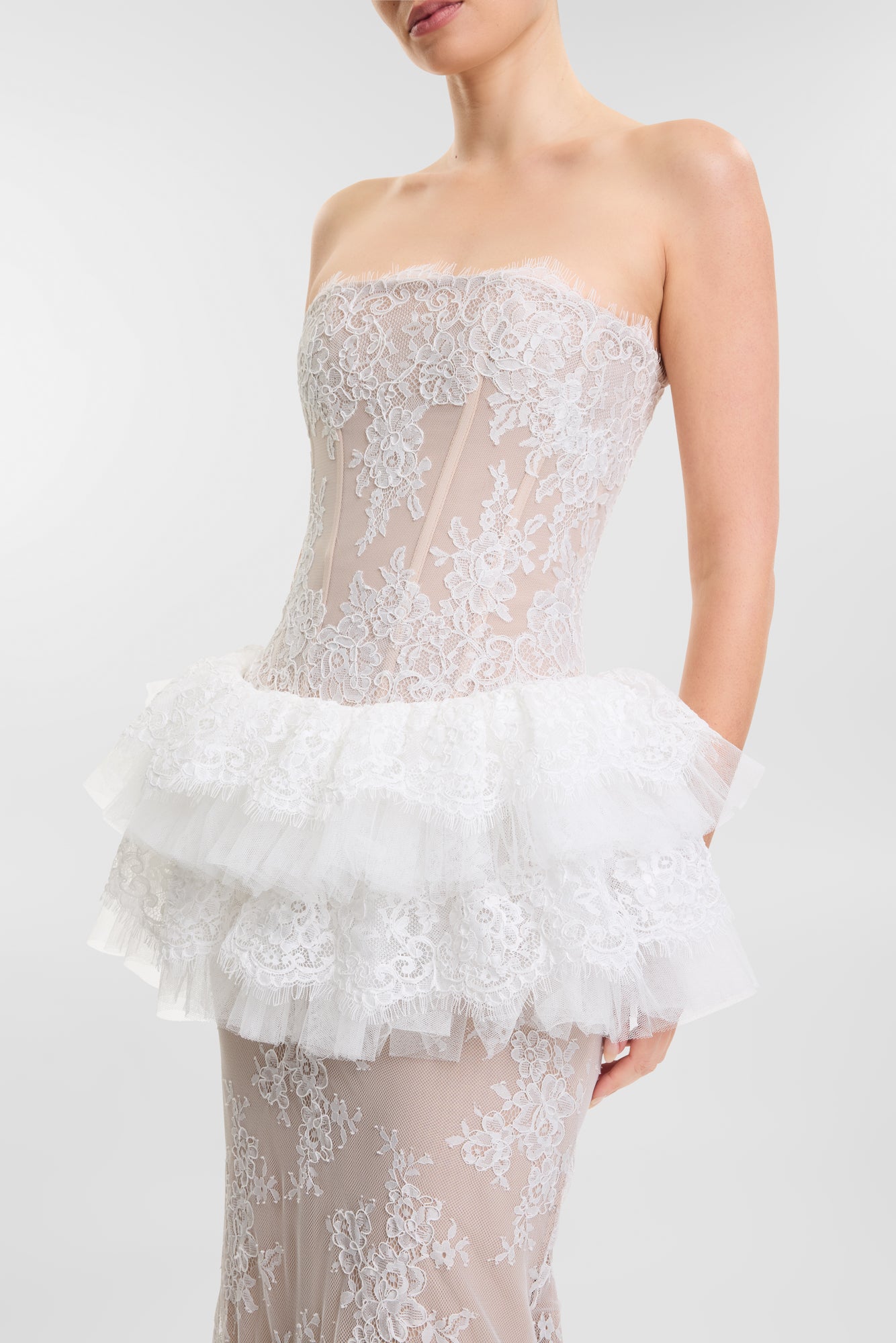 Emerald Frill Mini