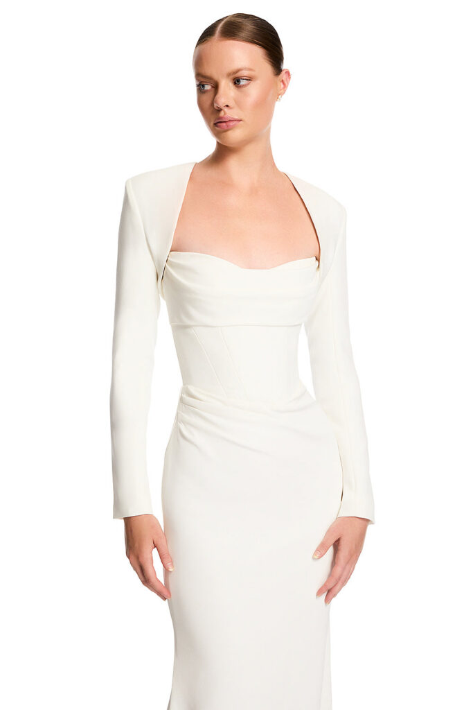 KYHA Studios Halen Bolero Wedding Dress